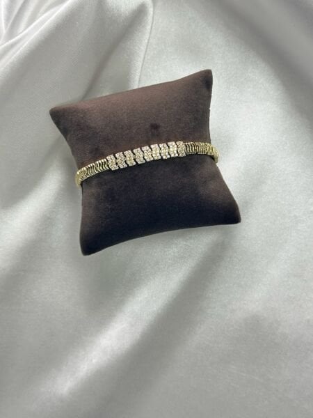 Xuping VIP Özel Seri | Premium Altın Kaplama Bileklik | Işıltılı & Şık Dokunuş | Gold Renk