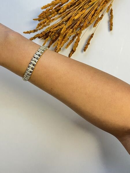 Xuping VIP Özel Seri | Premium Altın Kaplama Bileklik | Işıltılı & Şık Dokunuş | Gold Renk