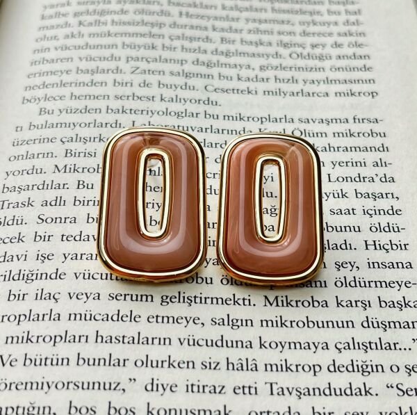 Premium Altın Kaplama Küpe | VIP Özel Seri | Xuping Tarzı Işıltı Açık Pembe