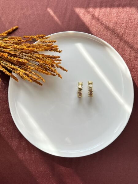 Premium Altın Kaplama Küpe | VIP Özel Seri | Xuping Tarzı Işıltı Gold