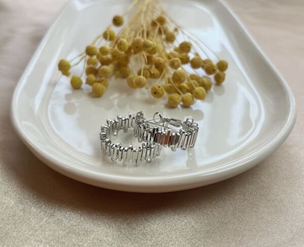 Premium Altın Kaplama Küpe | VIP Özel Seri | Xuping Tarzı Işıltı Silver