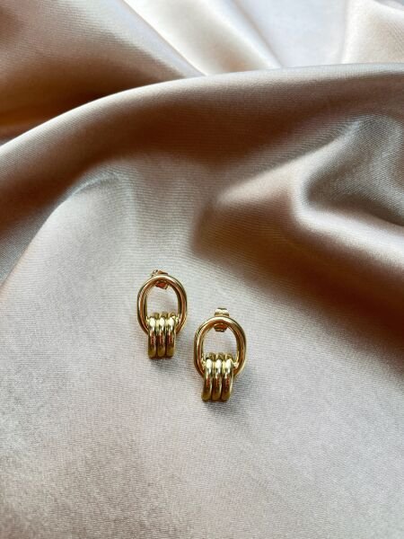 Premium Altın Kaplama Küpe | VIP Özel Seri | Xuping Tarzı Işıltı | Gold Renk