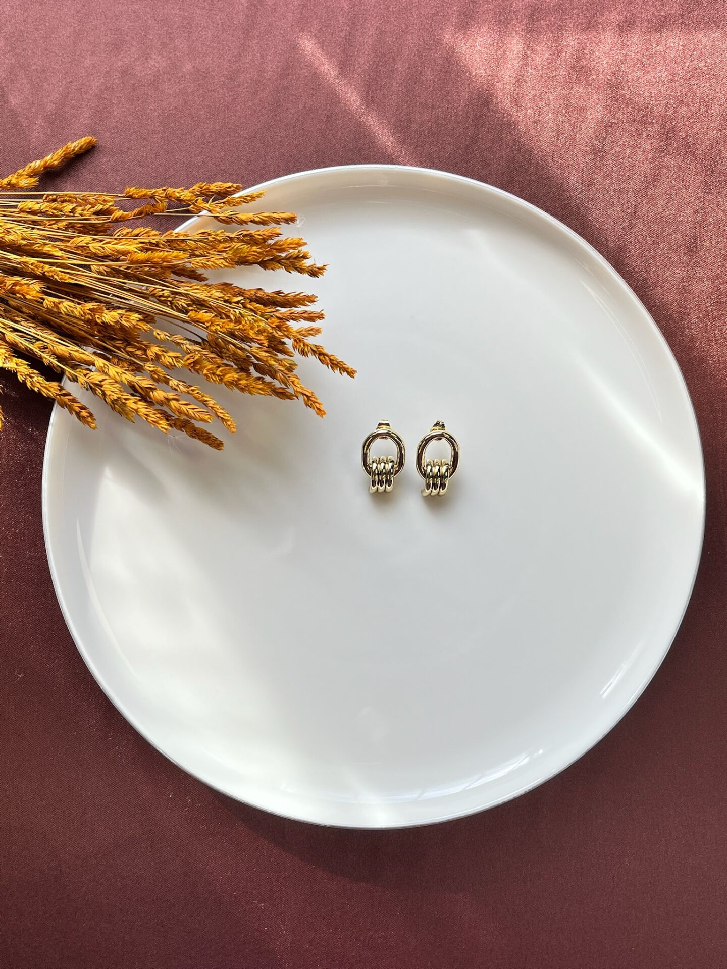 Premium Altın Kaplama Küpe | VIP Özel Seri | Xuping Tarzı Işıltı | Gold Renk