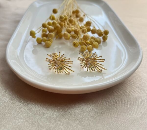 Premium Altın Kaplama Küpe | VIP Özel Seri | Xuping Tarzı Işıltı Gold