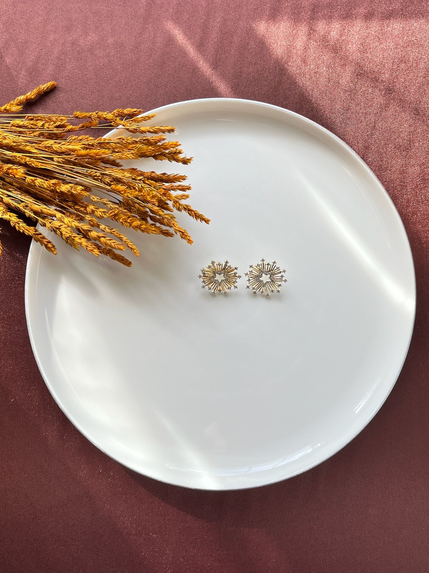 Premium Altın Kaplama Küpe | VIP Özel Seri | Xuping Tarzı Işıltı | Gold Renk