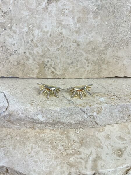 Premium Altın Kaplama Küpe | VIP Özel Seri | Xuping Tarzı Işıltı | Gold Renk