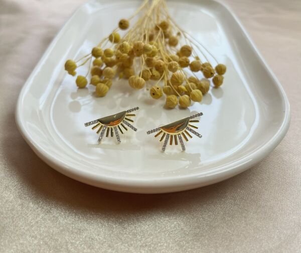 Premium Altın Kaplama Küpe | VIP Özel Seri | Xuping Tarzı Işıltı | Gold Renk