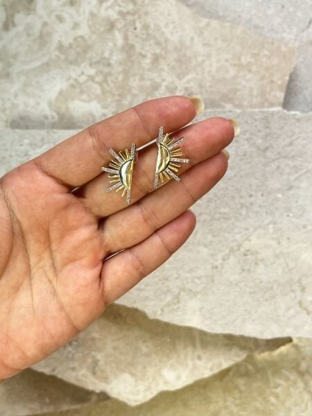 Premium Altın Kaplama Küpe | VIP Özel Seri | Xuping Tarzı Işıltı | Gold Renk