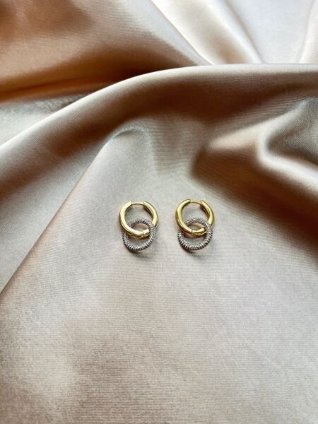 Premium Altın Kaplama Küpe | VIP Özel Seri | Xuping Tarzı Işıltı | Gold-Silver Renk