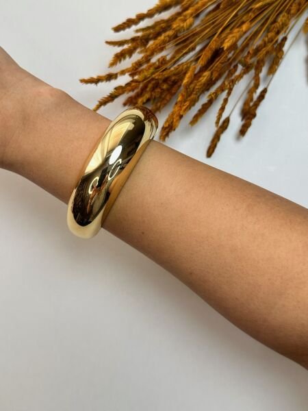 Premium Altın Kaplama Kelepçe | VIP Özel Seri | Xuping Tarzı Işıltı | Gold Renk