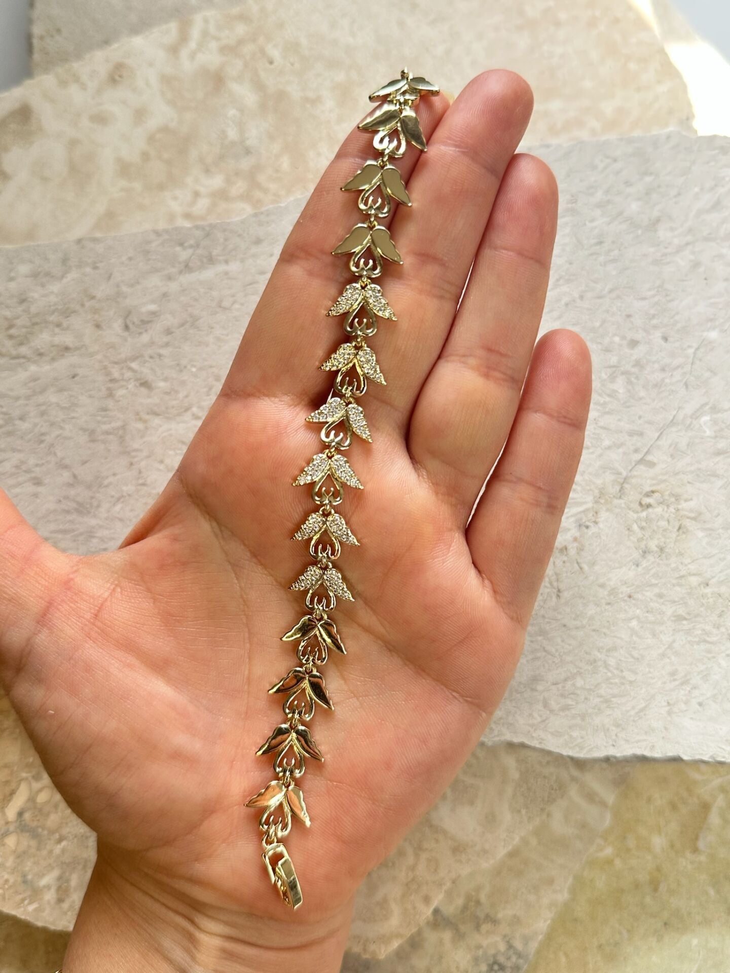 Premium Altın Kaplama Bileklik | VIP Özel Seri | Xuping Tarzı Işıltı | Gold Renk