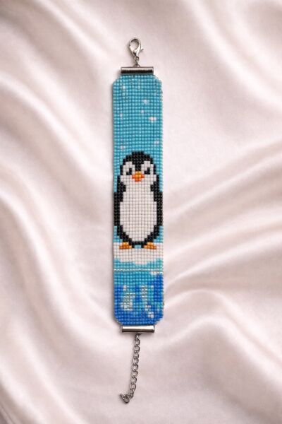 Miyuki Penguen Bileklik | El Yapımı | Ayarlanabilir