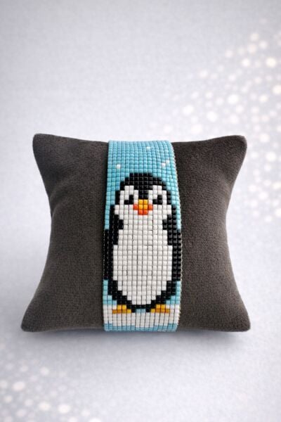 Miyuki Penguen Bileklik | El Yapımı | Ayarlanabilir