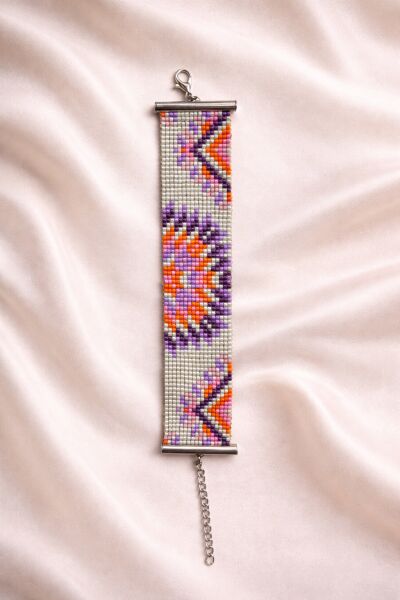 Miyuki Renkli Desenli Bileklik | El Yapımı | Ayarlanabilir