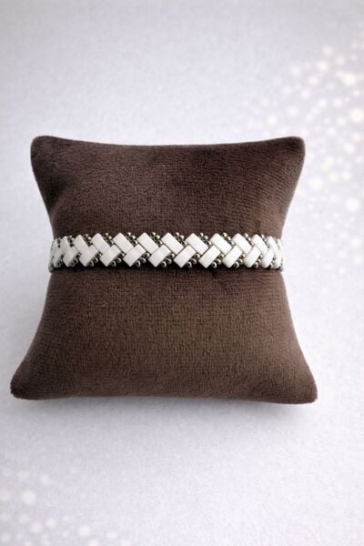 Miyuki Tila Örgü Bileklik | El Yapımı | Ayarlanabilir