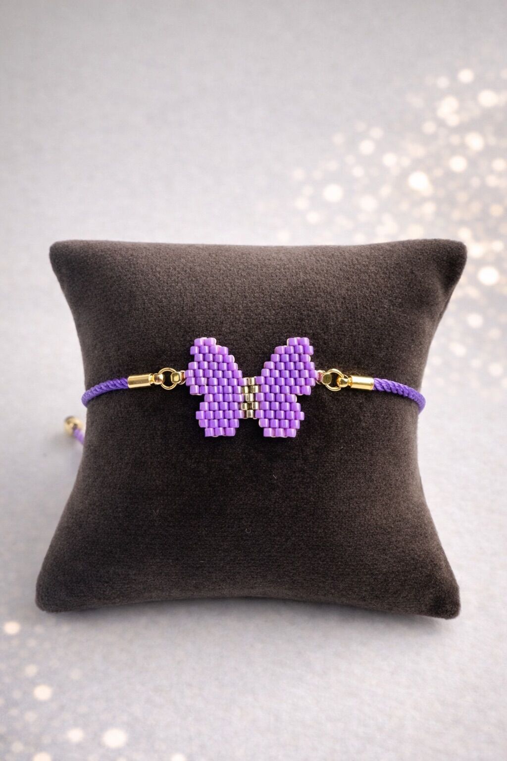 Miyuki Kelebek Figürlü İp Bileklik | El Yapımı | Ayarlanabilir