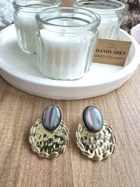 Modern Tasarım Küpe | Trend Model - Yazlık Stil - Gold Renk