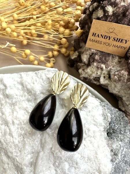 Modern Tasarım Küpe | Trend Model - Yazlık Stil - Gold Renk