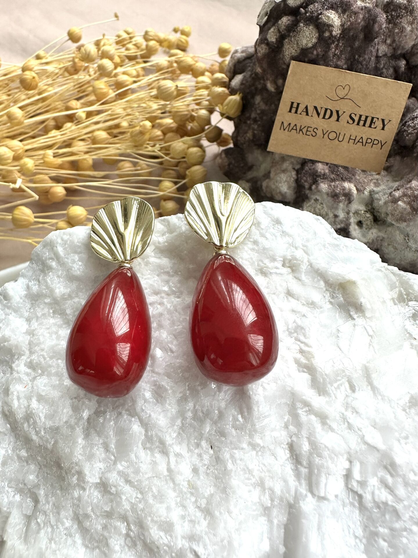 Modern Tasarım Küpe | Trend Model - Yazlık Stil - Gold Renk