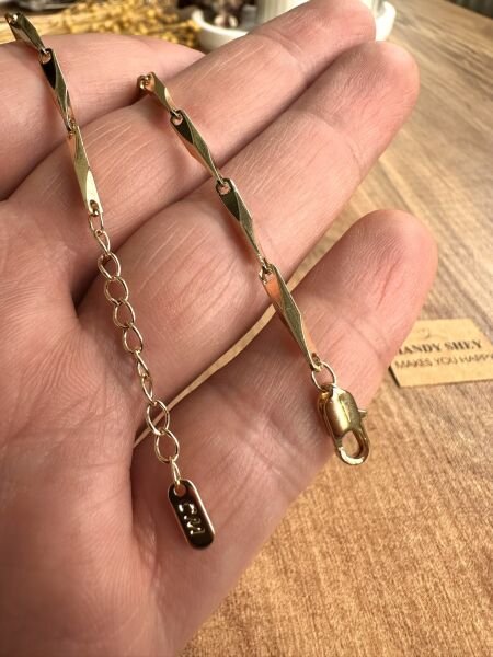 Modern Zincir Premium Altın Kaplama Bileklik | VIP Özel Seri | Xuping Tarzı Işıltı | Gold Renk