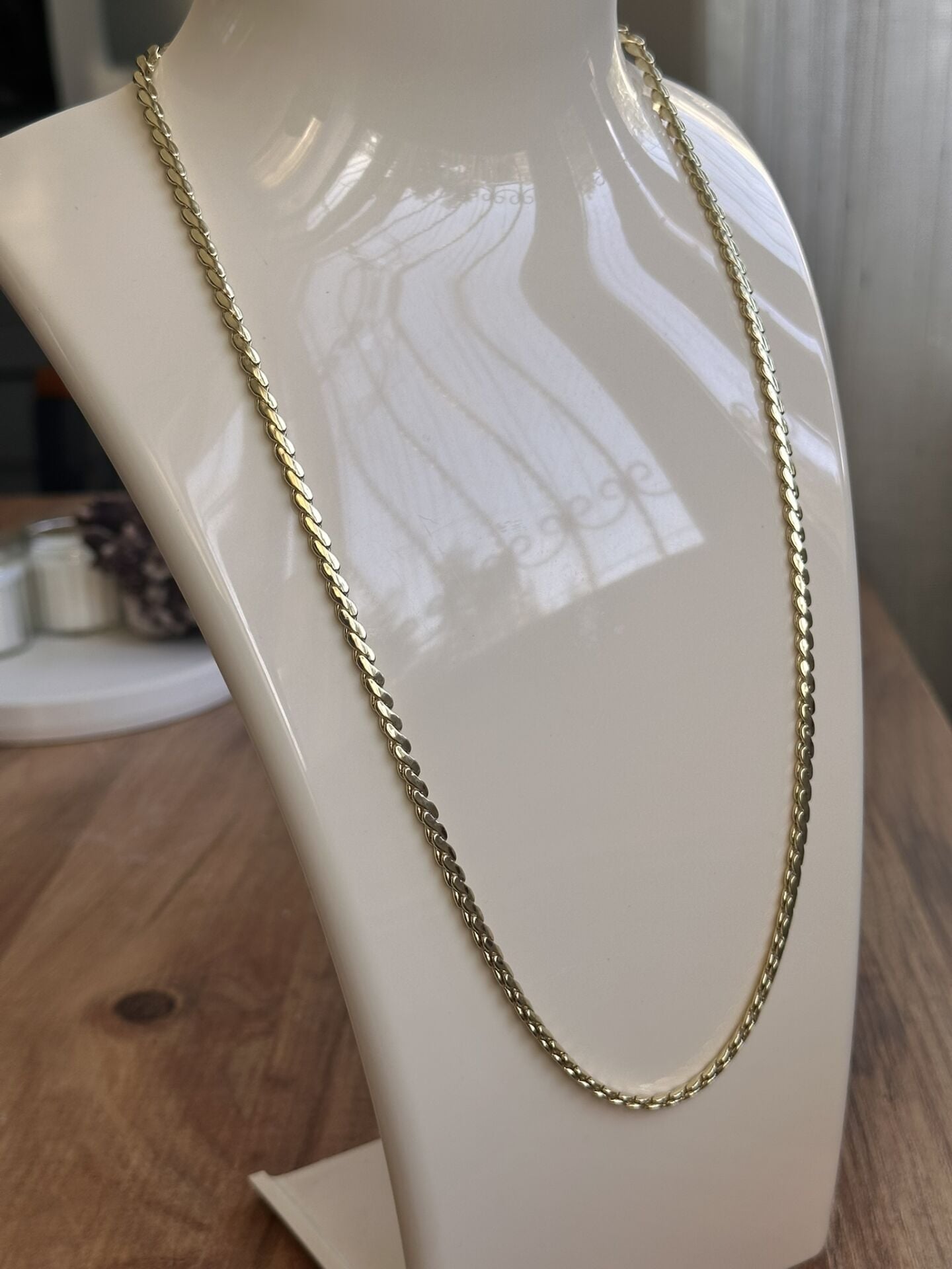 Premium Altın Kaplama Kolye | VIP Özel Seri | Xuping Logolu-60 Cm | Gold Renk
