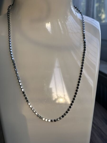 Premium Kaplama Kolye | VIP Özel Seri | Xuping Logolu | Silver Renk