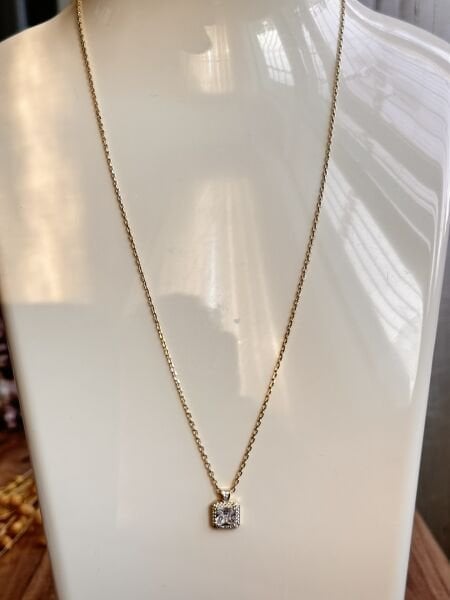 Premium Altın Kaplama Kolye | VIP Özel Seri | Xuping Logolu | Gold Renk
