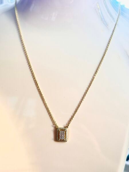 Premium Altın Kaplama Kolye | VIP Özel Seri | Xuping Logolu | Gold Renk
