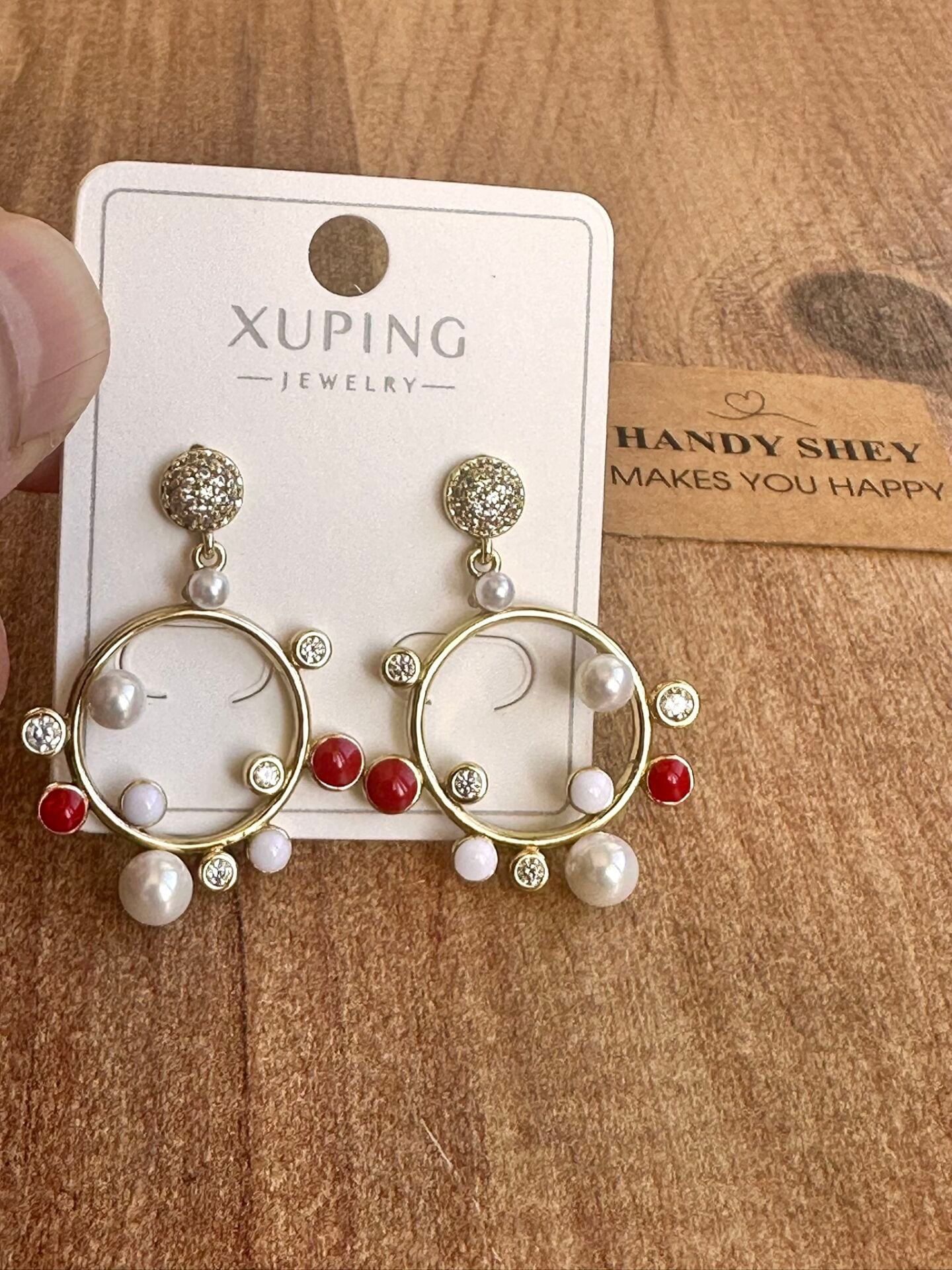 Premium Altın Kaplama Küpe | VIP Özel Seri | Xuping Logolu