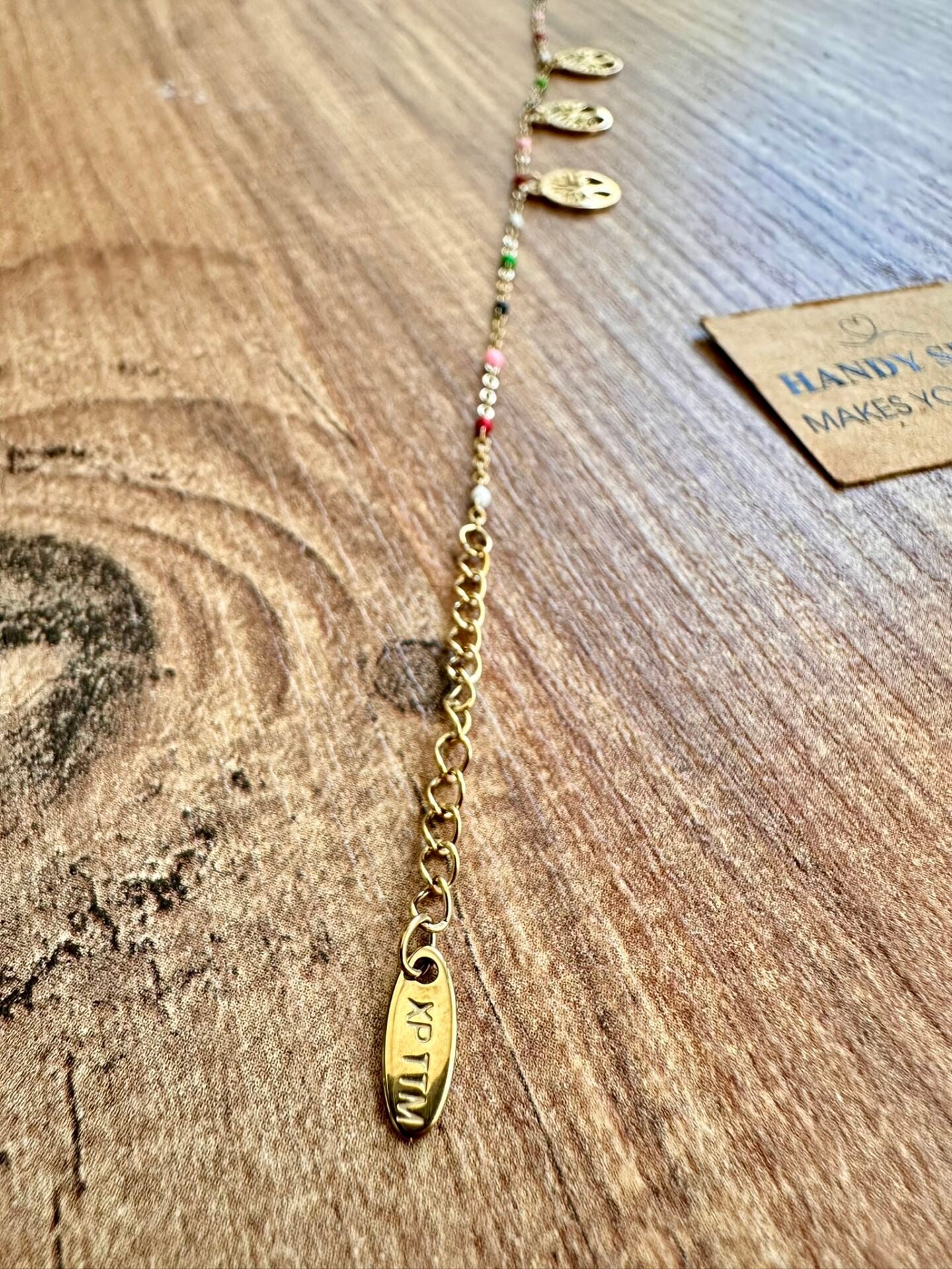 Renkli Boncuklu 3'lü Hayat Ağacı Bileklik | VIP Premium | Xuping Logolu | Gold Renk